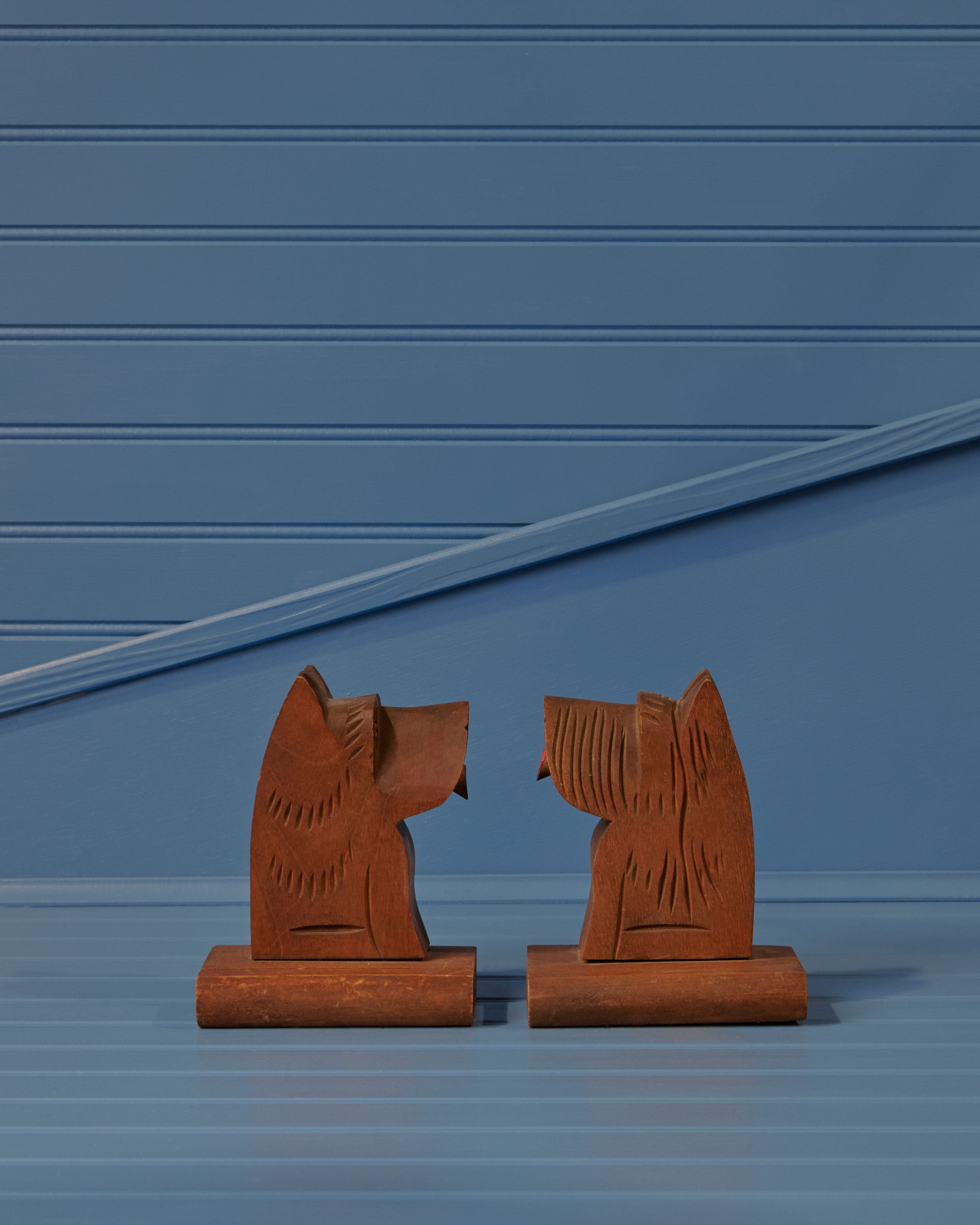 Terrier Bookends