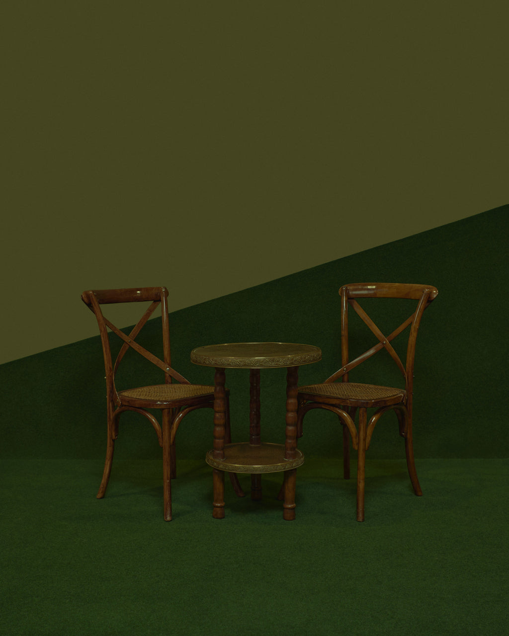 Cross Bentwood Chairs
