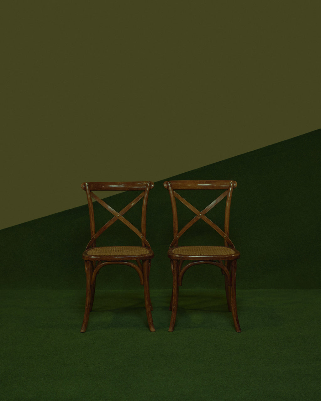 Cross Bentwood Chairs