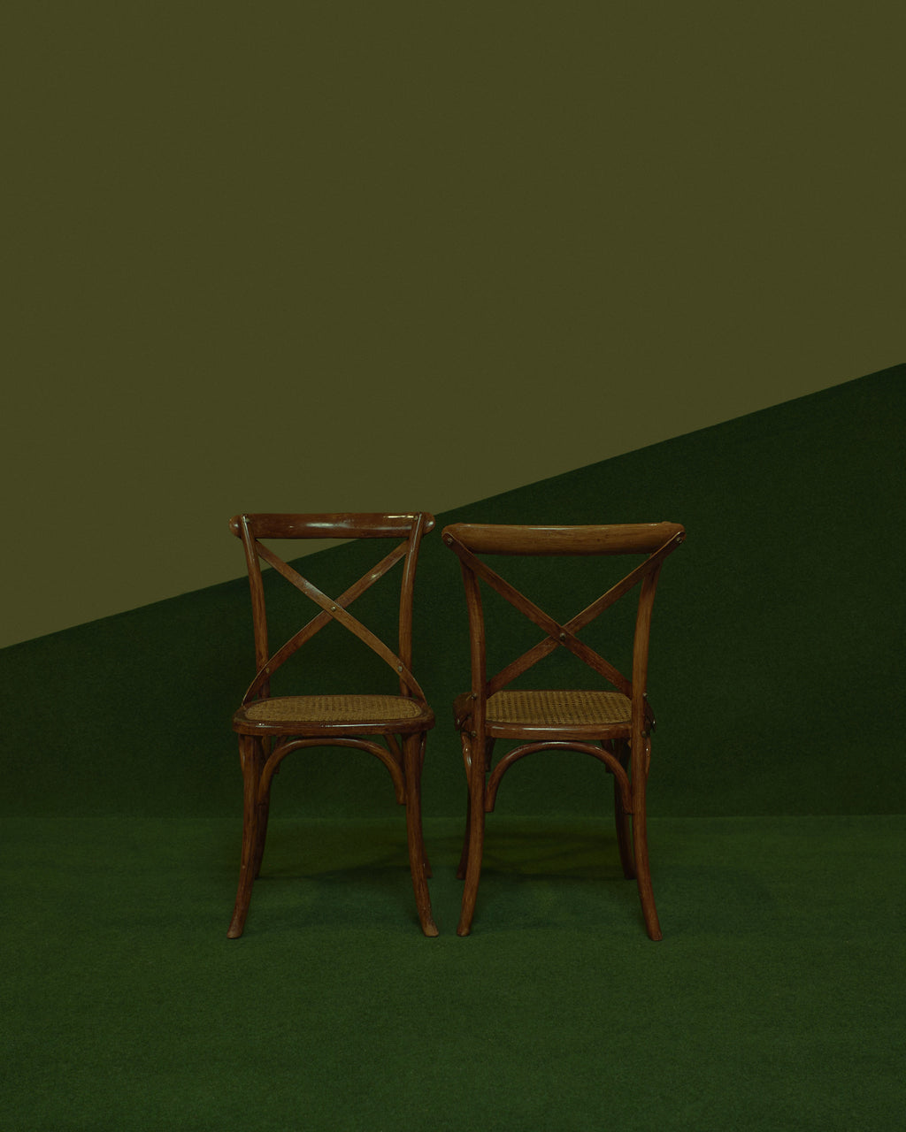 Cross Bentwood Chairs