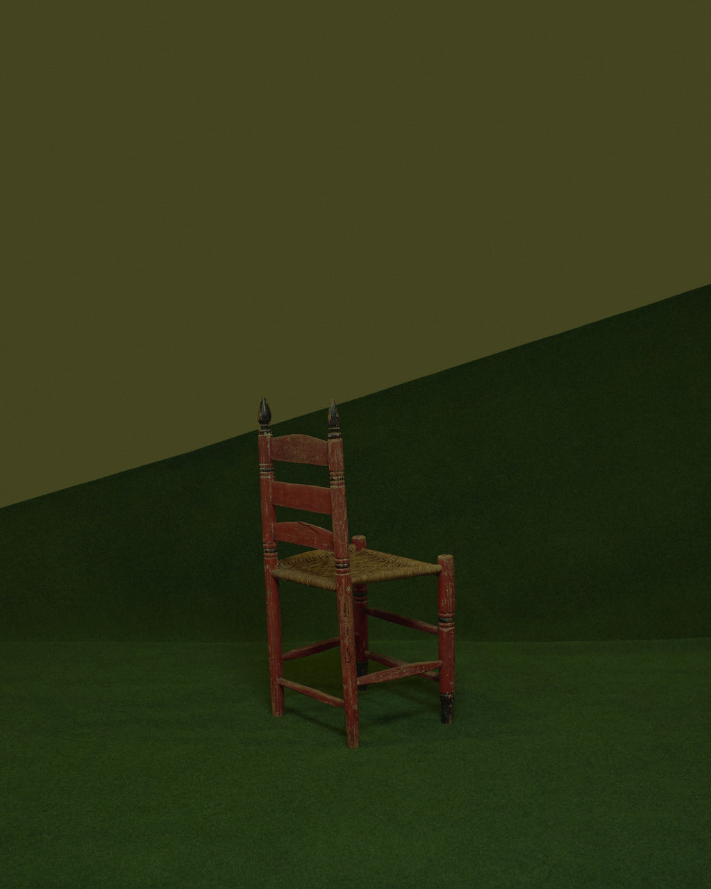 Red Folk Chair
