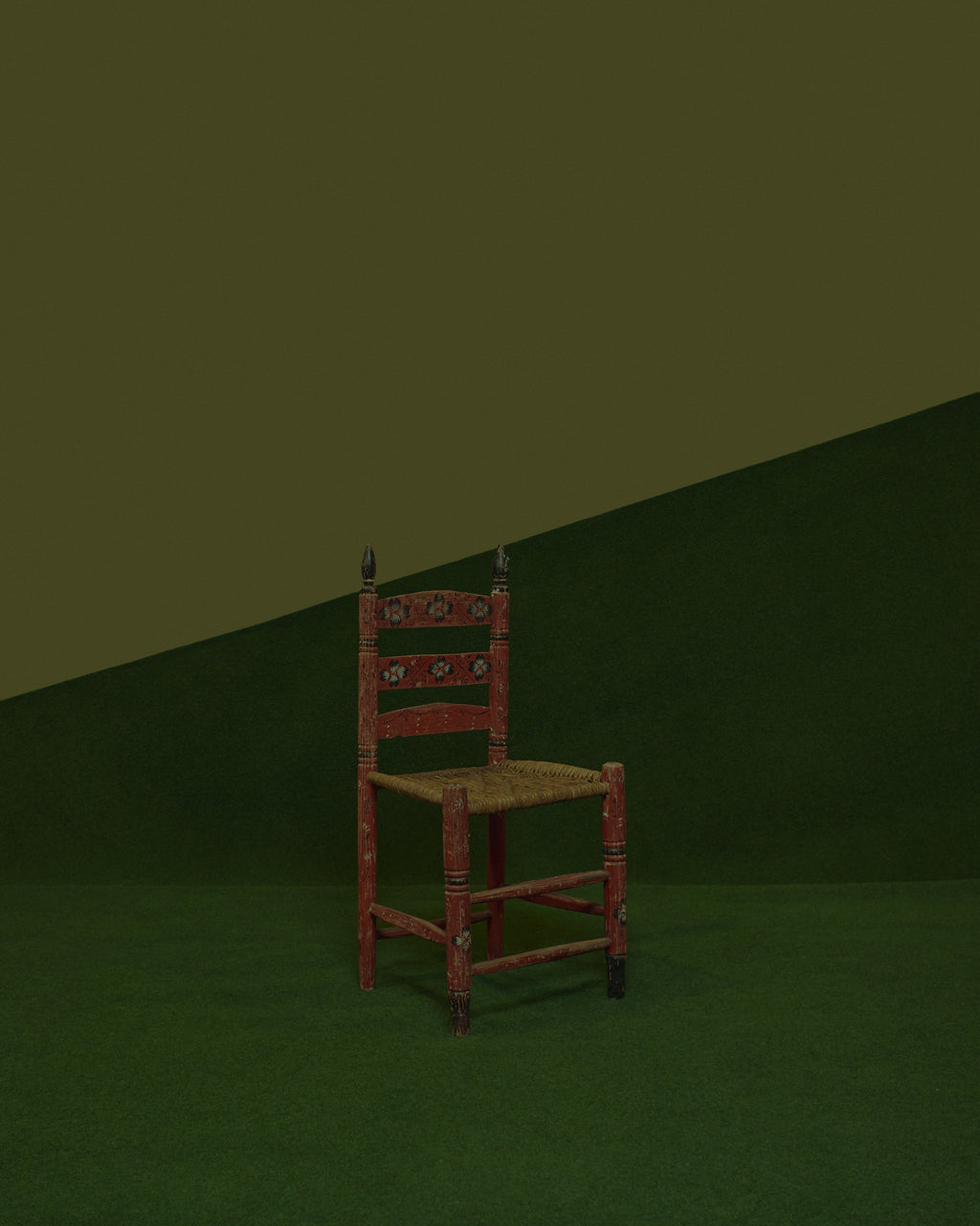 Red Folk Chair