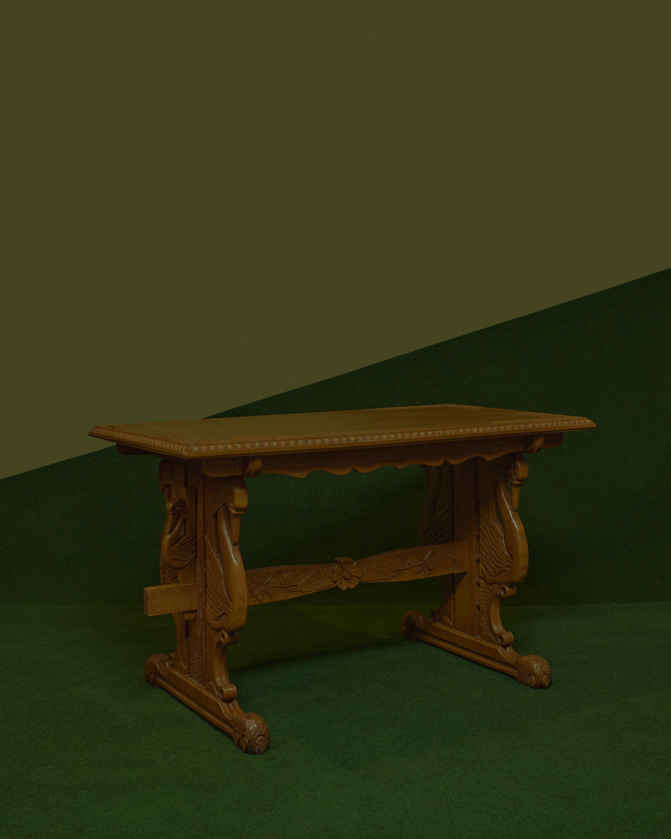 Carved Oak Dining Set
