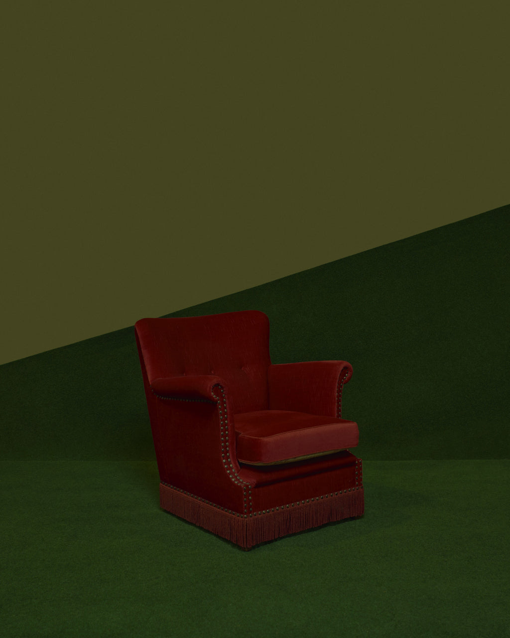 Velvet Easy Chair