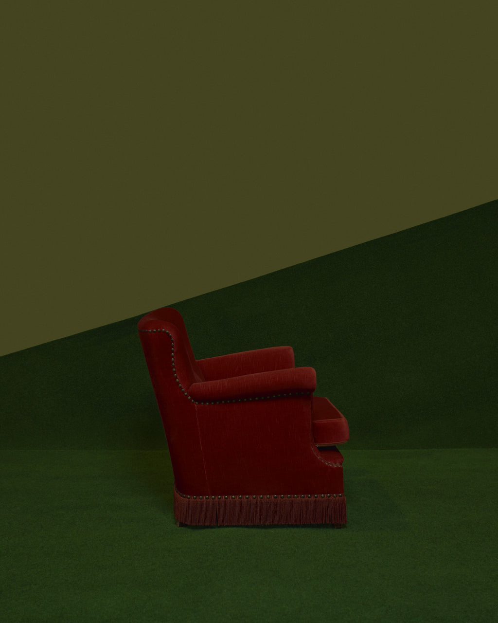 Velvet Easy Chair